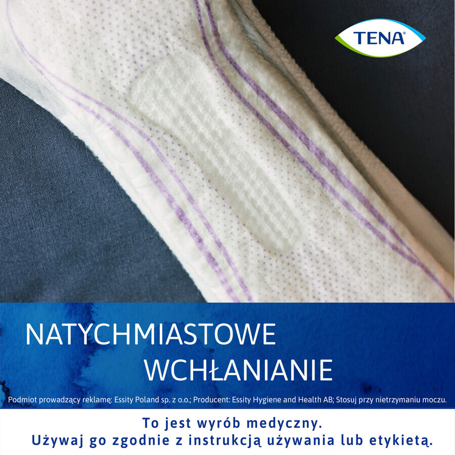 Tena Lady Slim set, specialized sanitary towels, Extra Plus, 2 x 16 pcs + ProSkin Pants Absorbent normal panty, size M and L, 2 samples