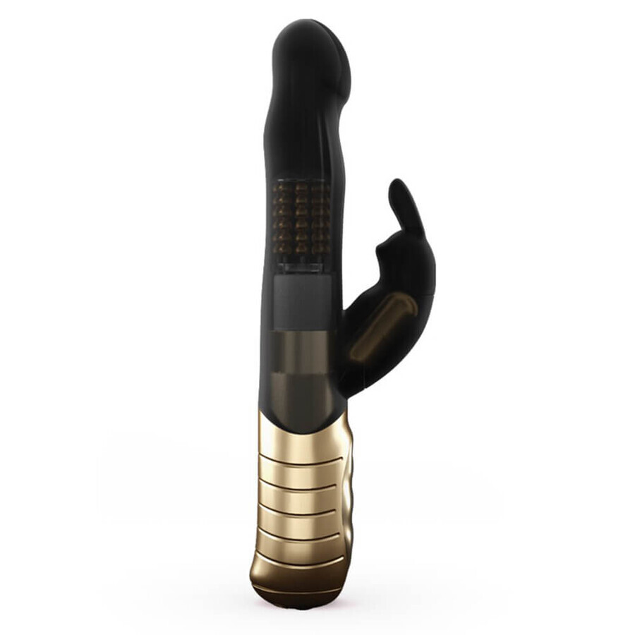 Dorcel Baby Rabbit 2.0, vibratore rabbit, nero e oro