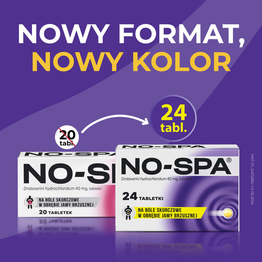 No-Spa 40 mg, 24 compresse