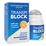 Transpiblock, bloccante antitraspirante, roll-on, 50 ml