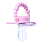 Luu Kids, ciuccio, posizionamento, silicone, Pink A Boo, 0-3 mesi, 1 pezzo