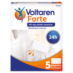 Voltaren Forte 140 mg, medikamentöses Pflaster, 5 Einheiten