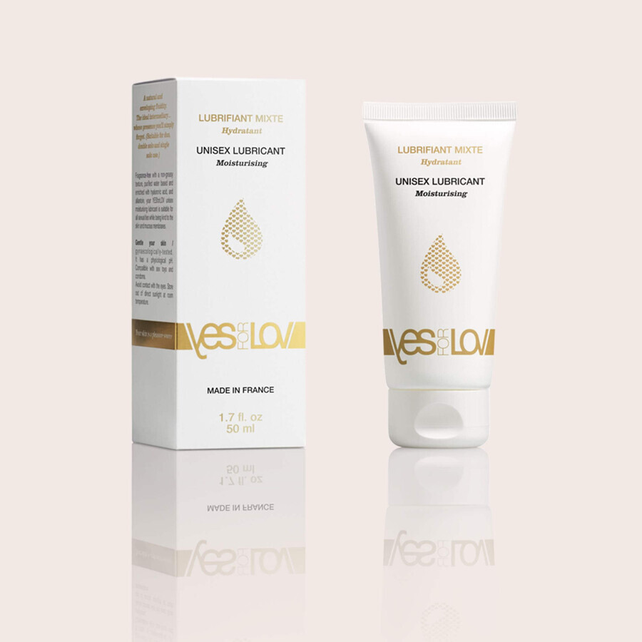 YESforLOV, gel idratante con acido ialuronico, 50 ml