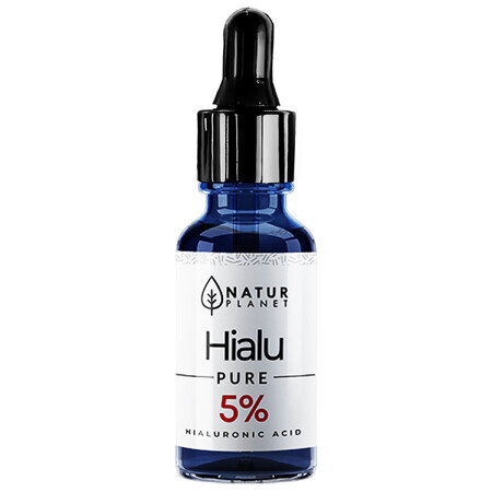 Natur Planet Hialu-Pure Forte 5%, siero all'acido ialuronico, 10 ml