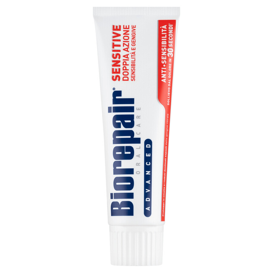 Biorepair Advanced Sensitive, fluoride-free toothpaste for sensitive teeth, 75 ml