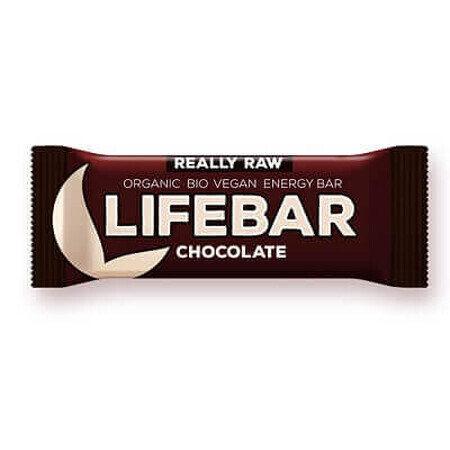 Raw chocolate bar, 47g, Lifebar