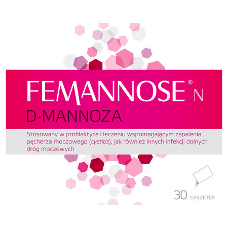 Femannose N, D-Mannose, 30 Portionsbeutel