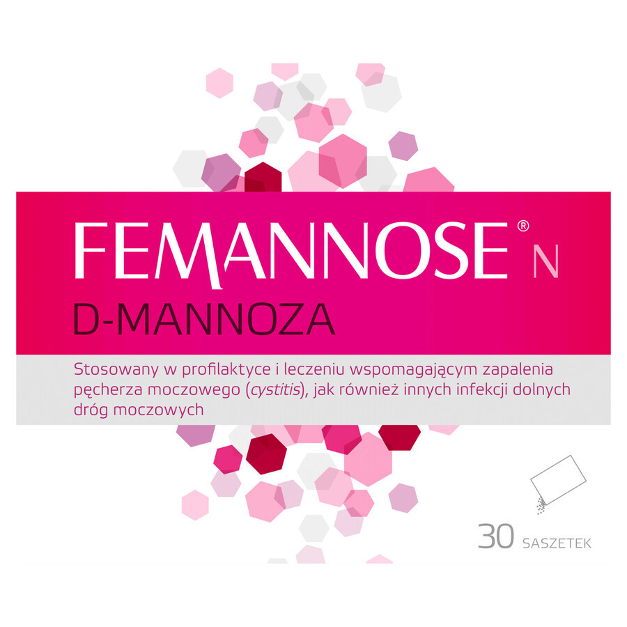 Femannose N, D-Mannose, 30 Portionsbeutel