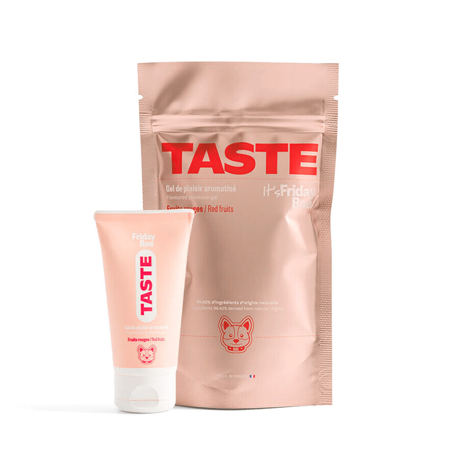 Friday Bae Taste, gel idratante, gusto frutta, 50 ml