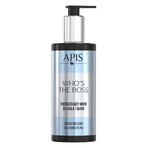 Apis Who's The Boss set, gel doccia corpo energizzante 3 in 1 300 ml + crema corpo e mani energizzante 300 ml