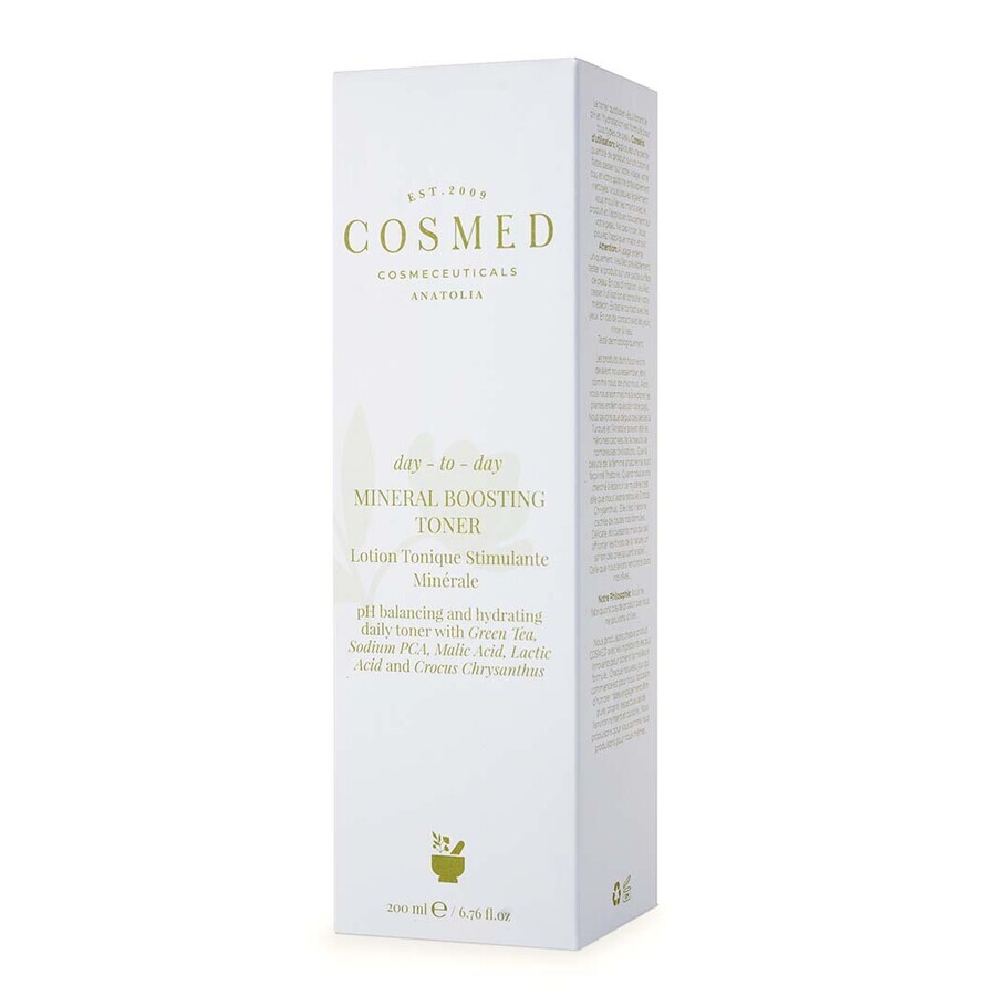 Cosmed Day to Day, tonico minerale per il viso, 200 ml