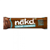 Raw vegan gluten free coconut and cocoa bar, 35 gr, Nakd