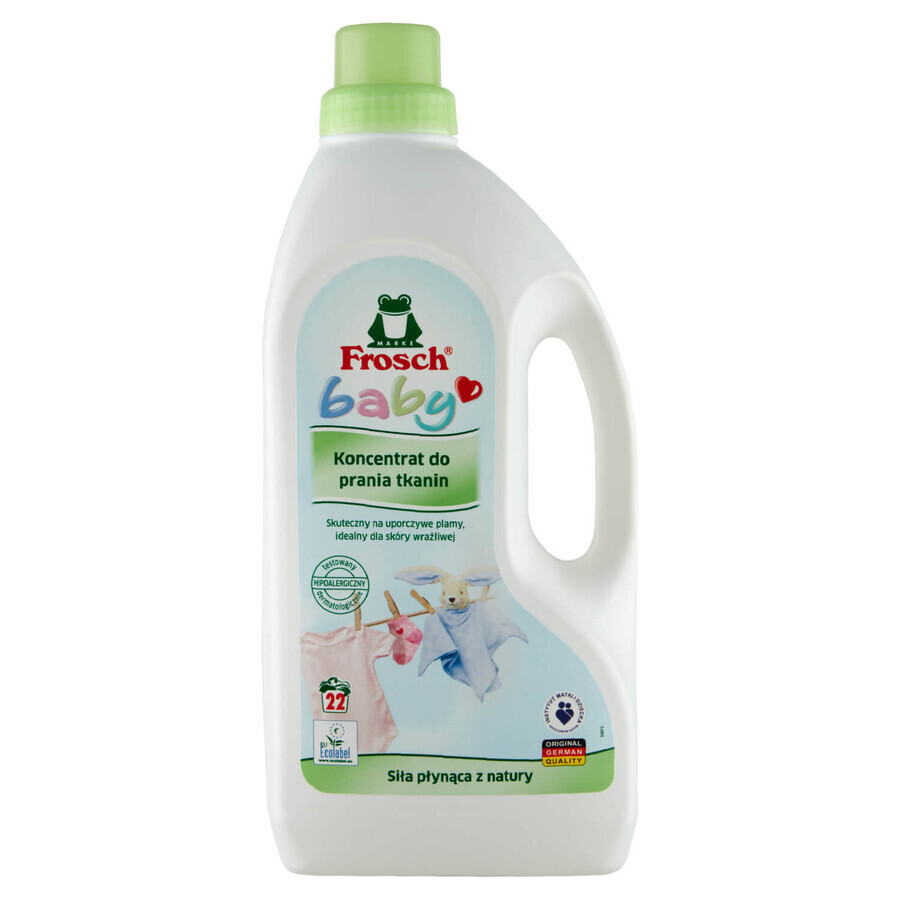 Frosch Baby set, concentrato per il lavaggio dei vestiti per bambini, 3 x 1500 ml