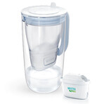 Brita Glass, ulcior cu filtru din sticlă de 2,5 l + filtru Maxtra Pro Pure Performance, 1 buc