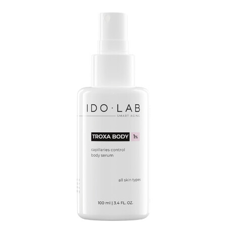 Ido Lab Troxa Body, siero corpo antiedema e rinforzante vascolare, 100 ml