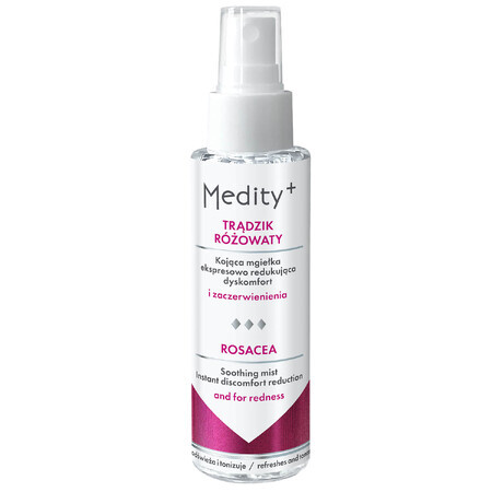 Ava Medity Acne Rosacea nebbia express lenitiva per ridurre il disagio, 100 ml