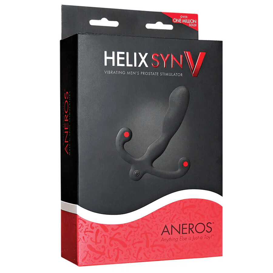 Aneros Helix Syn V, vibrating prostate massager, black