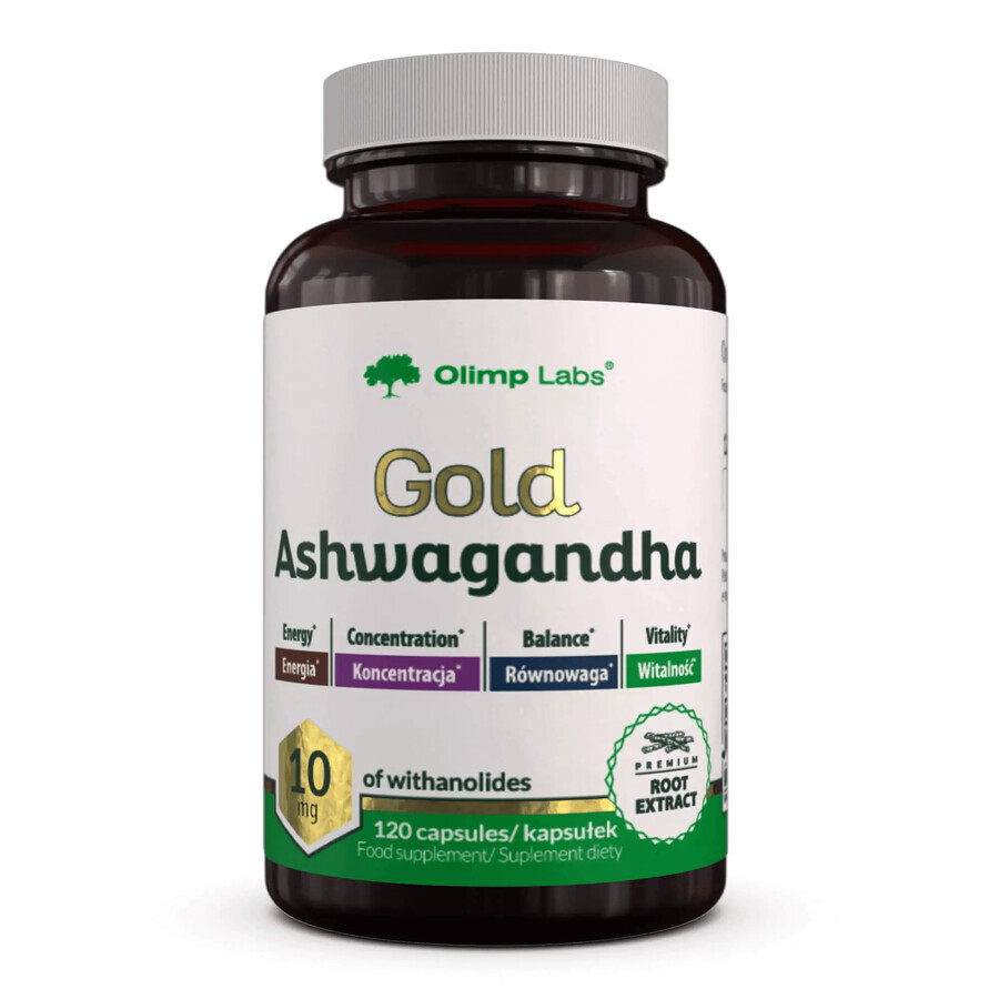 Olimp Gold Ashwagandha, 120 capsules