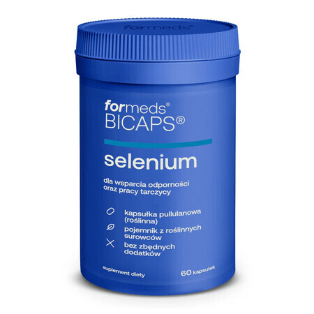 ForMeds Bicaps Selenium, selenio 300 μg, 60 capsule