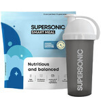 Supersonic Wholesome Smart Meal, aromă de biscuiți și smoothie cu banane, 1,3 kg + shaker, 700 ml gratuit