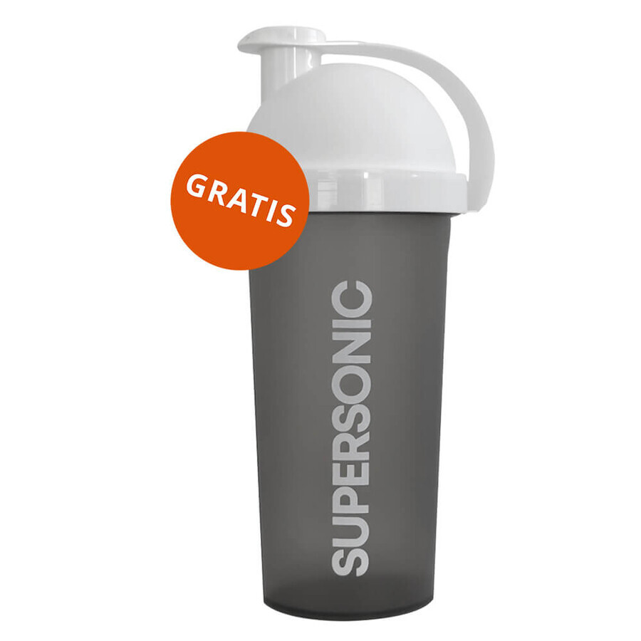 Supersonic Wholesome Smart Meal, aromă de biscuiți și smoothie cu banane, 1,3 kg + shaker, 700 ml gratuit