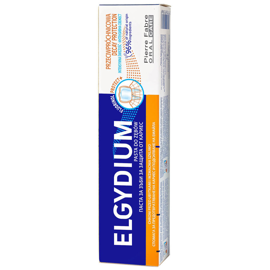 Elgydium toothpaste with Fluorinol Protect + Complex, 75 ml