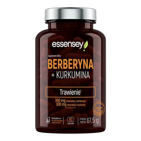 Essensey Berberina + Curcumina, 90 capsule