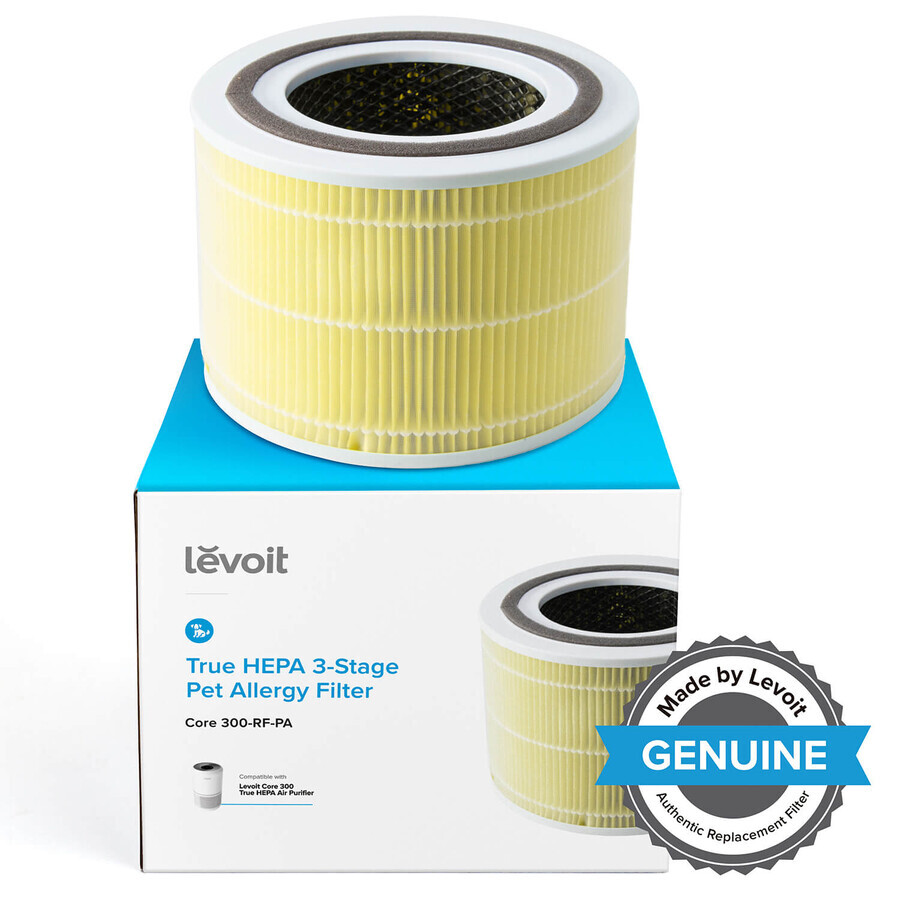 Filtro antiallergico Levoit per purificatore d'aria Core 300 e 300S, 1 pz.