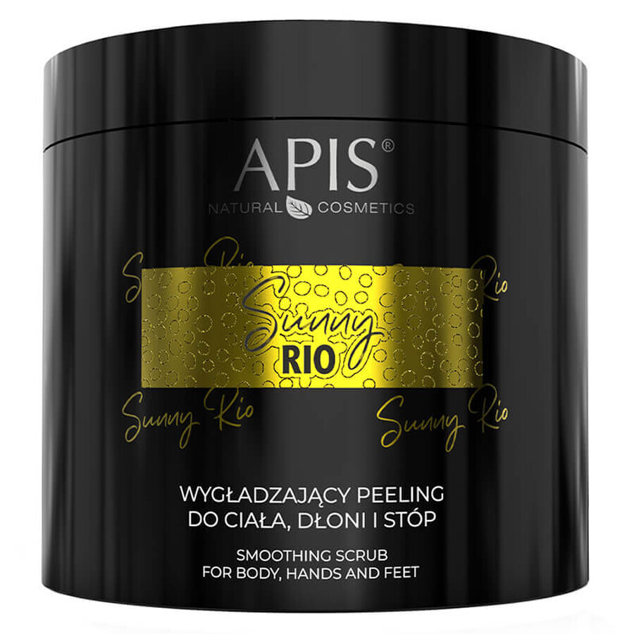 Apis Sunny Rio, esfoliante levigante per corpo, mani e piedi, 700 g