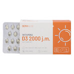 SEMA Lab Vitamina D3 2000 UI, 60 capsule molli