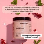 Set Supersonic Beauty Collagen Drink, aromă de coacăze și mentă, 2 x 185 g