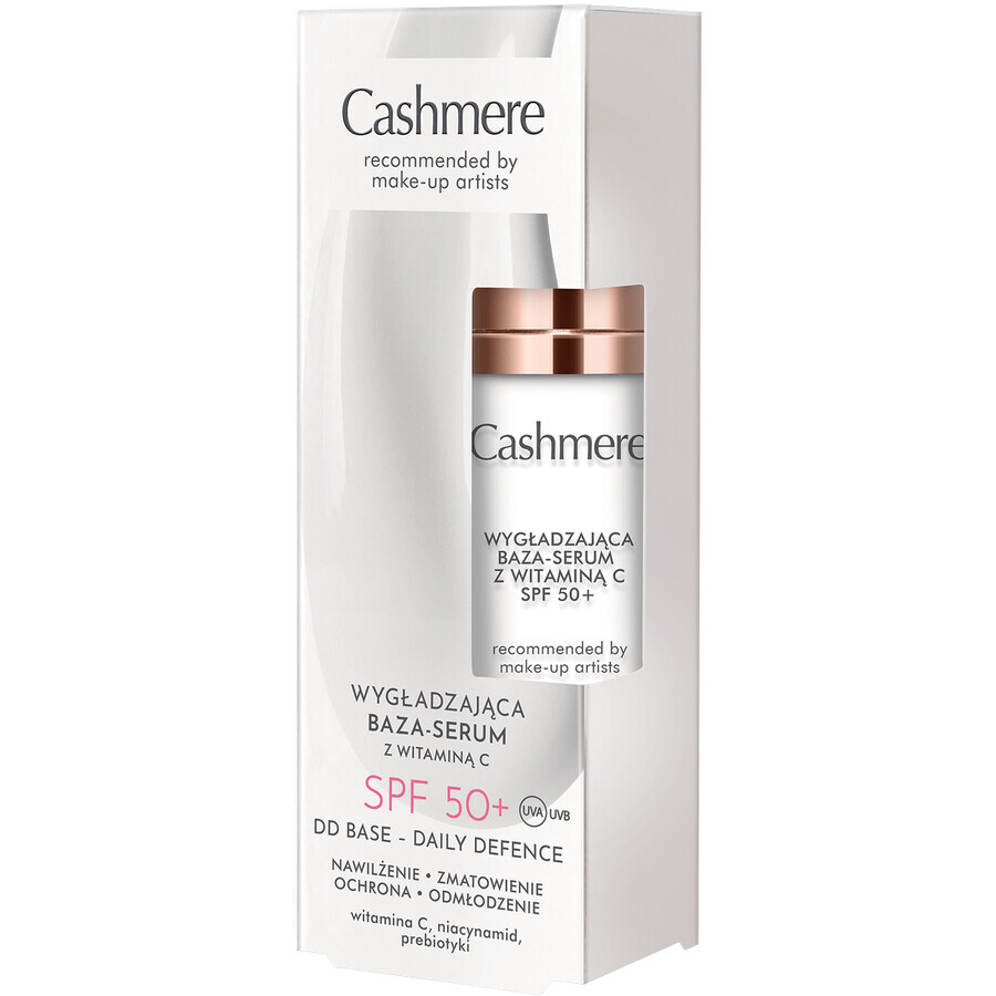 DAX Cashmere Cashmere DD, suero base alisante con vitamina C, SPF 50+, 30 ml