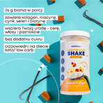 Supersonic, protein shake with collagen, caramel and cream flavor, lactose free, 560 g