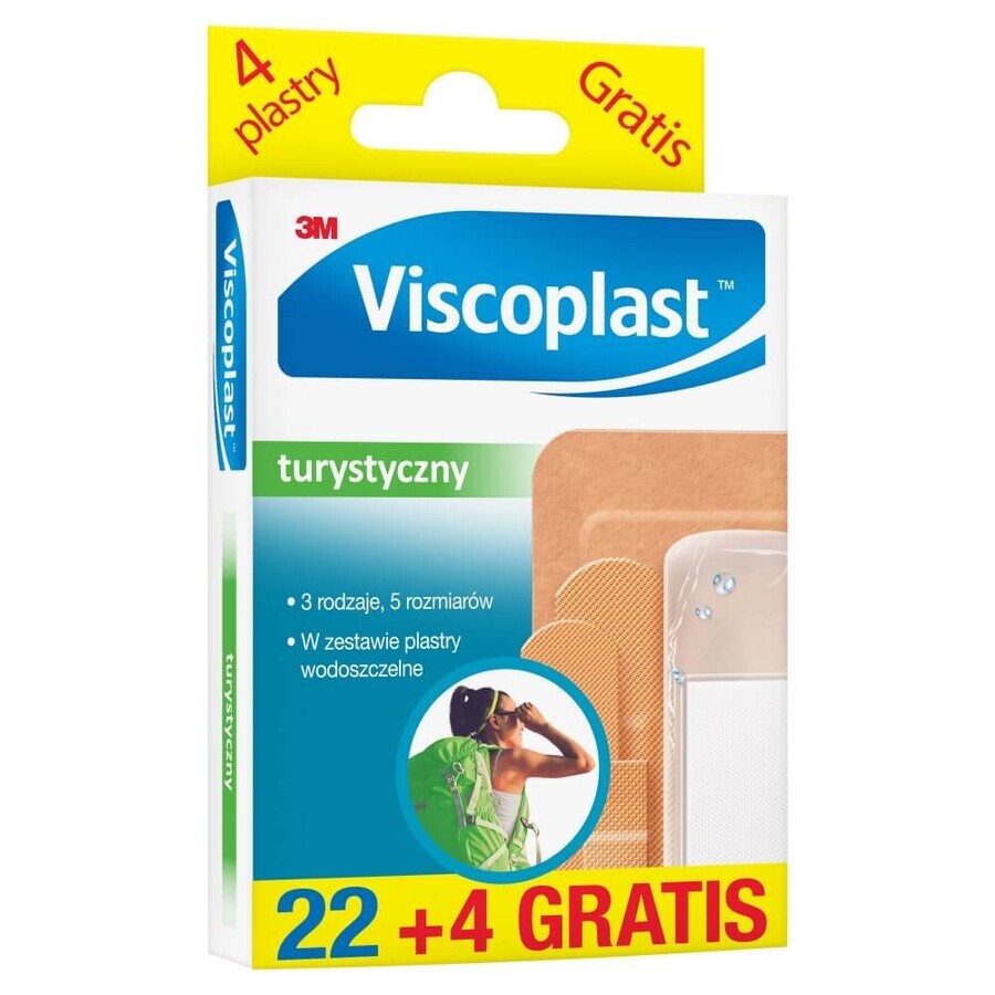 Viscoplast Tourist, toppe, 22 pezzi + 4 pezzi gratuiti