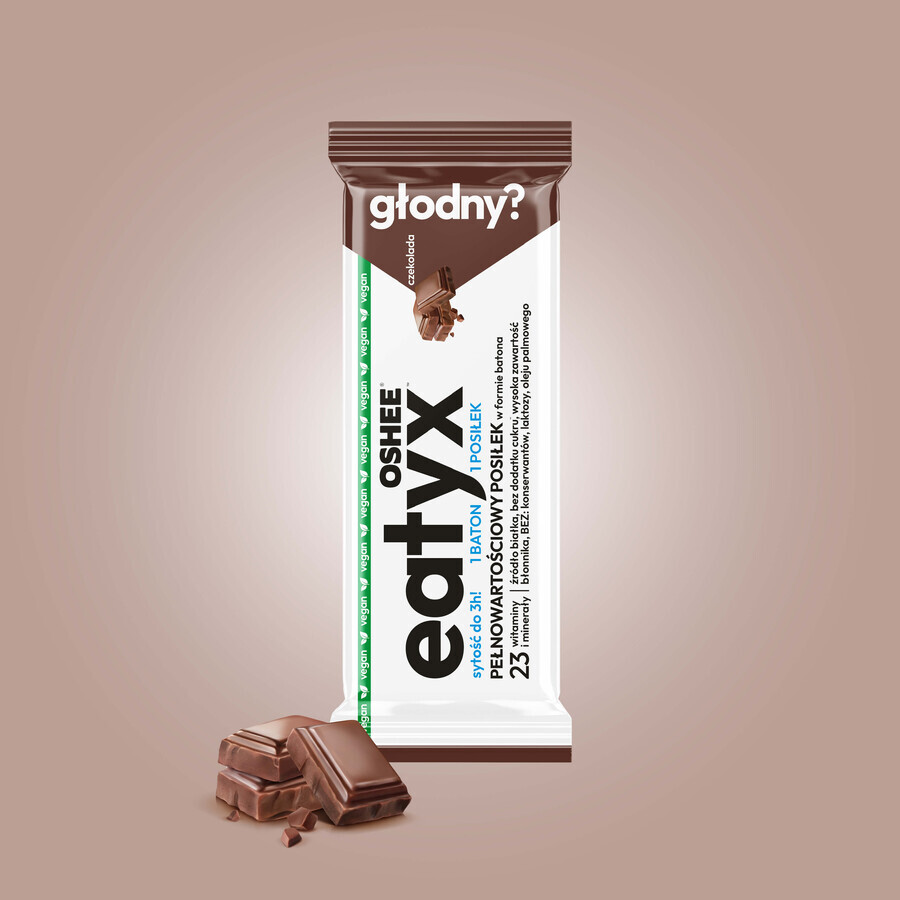 OSHEE Eatyx, vegano, cioccolato, 60 g