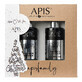 Set Apis Action For Men, gel detergente corpo idratante 3 in 1 300 ml + crema corpo e mani nutriente 300 ml