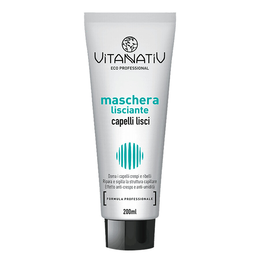 Maschera lisciante per capelli Vitanativ, 200 ml