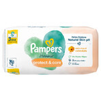 Pampers Harmonie Protect & Care, salviette umidificate, 3 x 44 pezzi