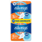 Always Ultra, assorbenti igienici alati, Normal Plus, 20 pz.