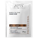 Apis Professional Coffee Shot, maschera bio-rivitalizzante alle alghe, 20 g