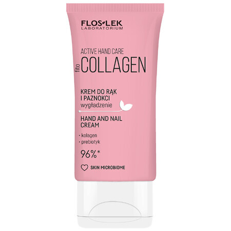 Floslek Laboratorium phytoCollagen, cremă pentru mâini și unghii, 50 ml