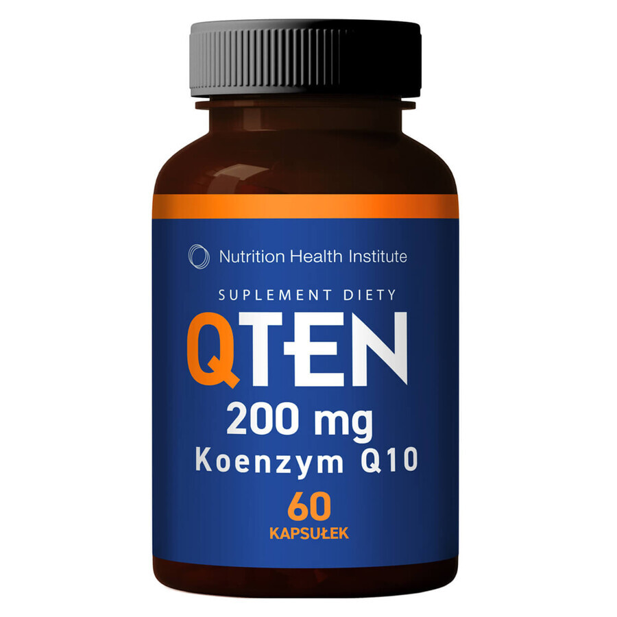 Qten, coenzima Q10 200 mg, 60 cápsulas