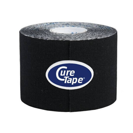 CureTape Classic, kinesiologische tape, zwart, 5 cm x 5 m, 1 st