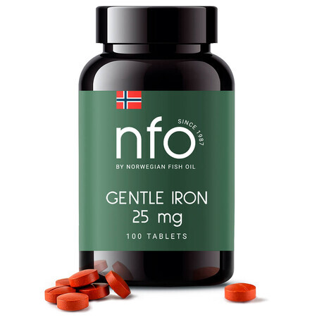 NFO Gentle Iron, ferro, 100 compresse