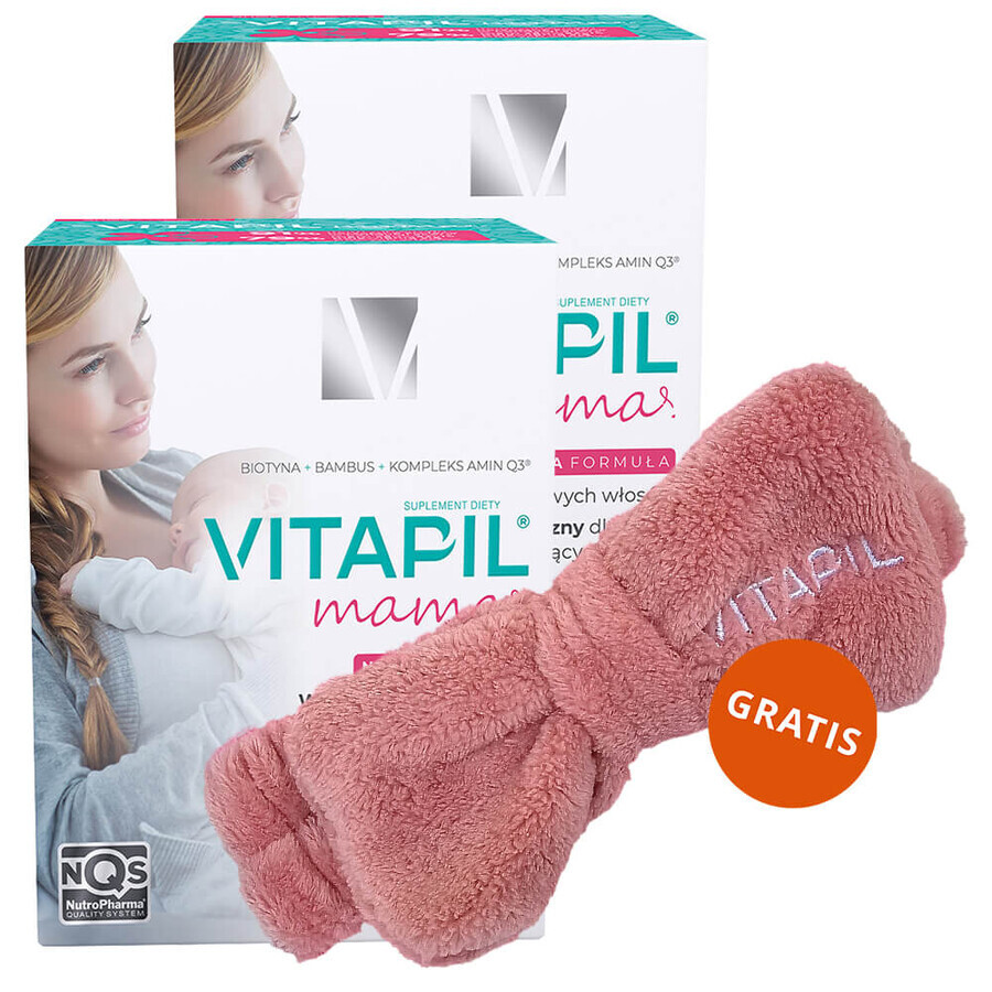 Vitapil Mum 2 x 60 capsule + benda cosmetica in omaggio