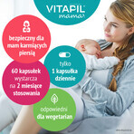 Vitapil Mum 2 x 60 capsule + benda cosmetica in omaggio