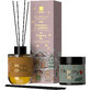 Set natalizio profumato HiSkin, candela di soia, Magic Forest, 100 ml + bastoncino diffusore, Chocolate Orange, 80 ml