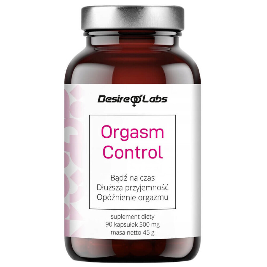 Desire Labs Orgasm Control, 90 capsule