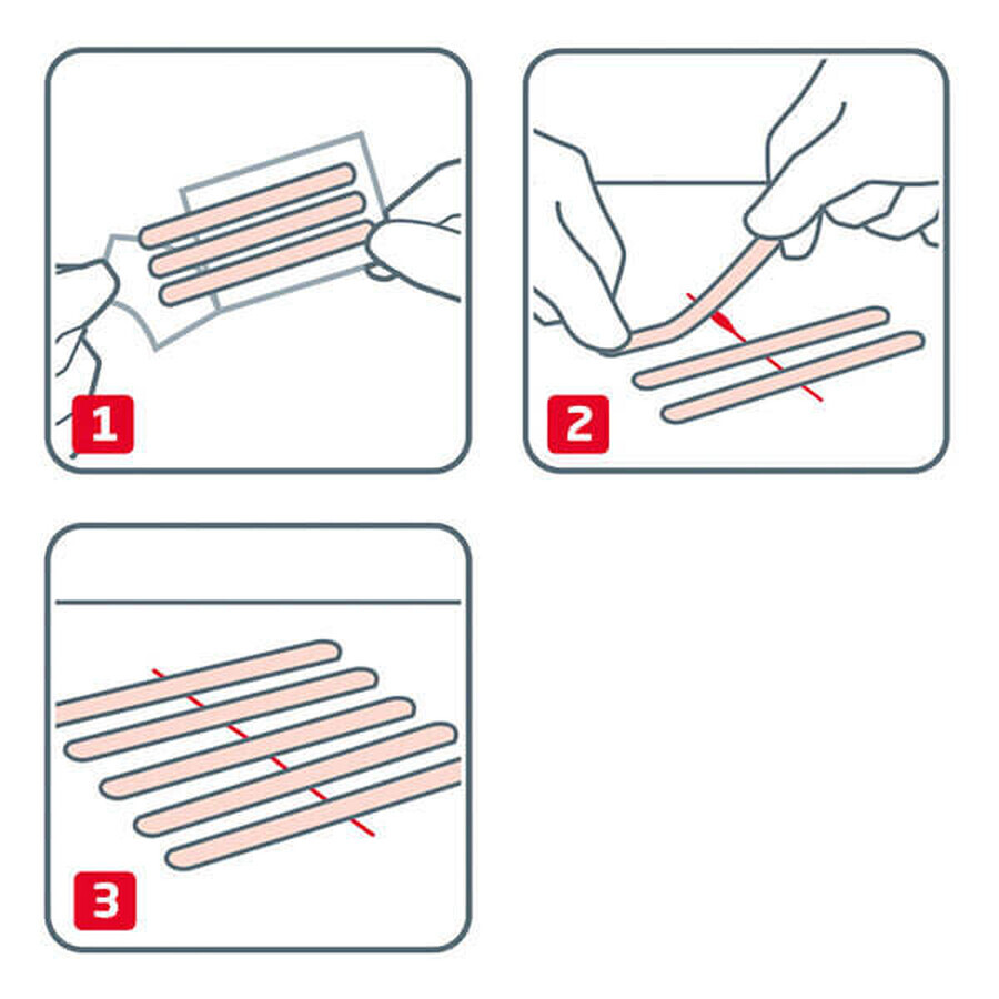 Set di nastri sterili per la chiusura delle ferite Leukoplast, 2 x 9 pezzi