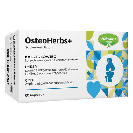 OsteoHerbs+, 60 capsules